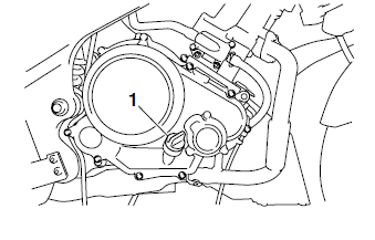 Changing the engine oil