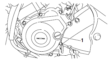 Checking the ignition timing