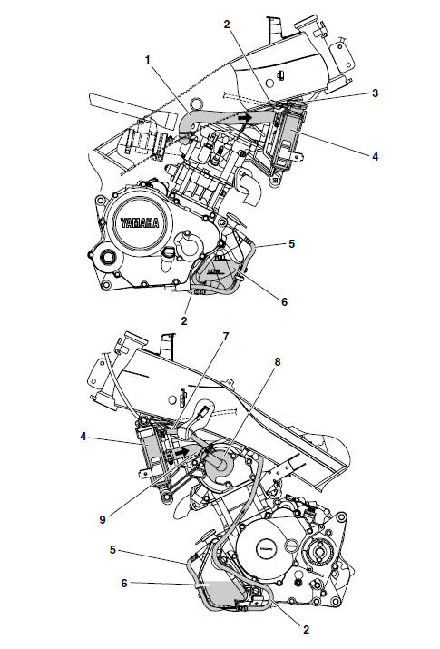 Cooling system diagrams