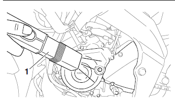 Checking the ignition timing