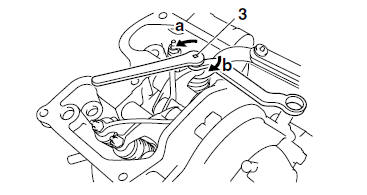 Adjusting the valve clearance