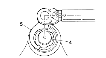 Checking and adjusting the steering head