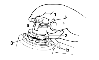 Checking and adjusting the steering head