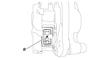 Replacing the front brake pads