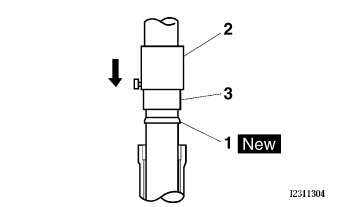 Assembling the front fork legs