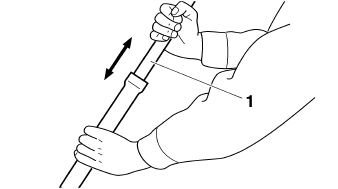 Assembling the front fork legs