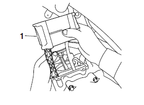 Installing the piston and cylinder