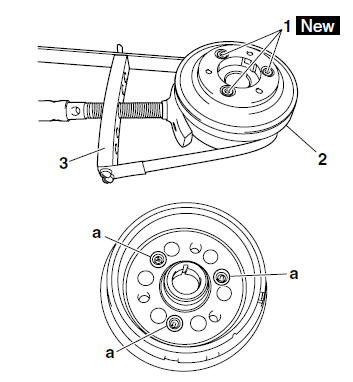 Installing the starter clutch