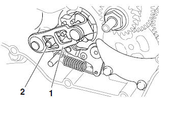 Checking the shift shaft