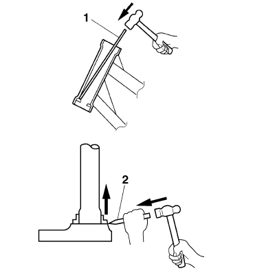 Checking the steering head