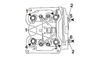 Installing the cylinder head