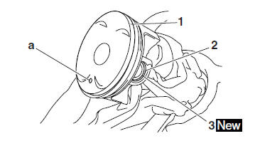 Installing the piston and cylinder