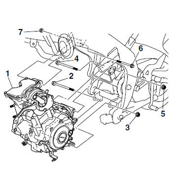 Installing the engine