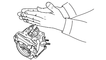 Checking the valve seats