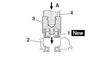 Assembling the water pump