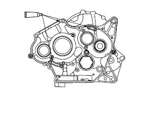 Assembling the crankcase