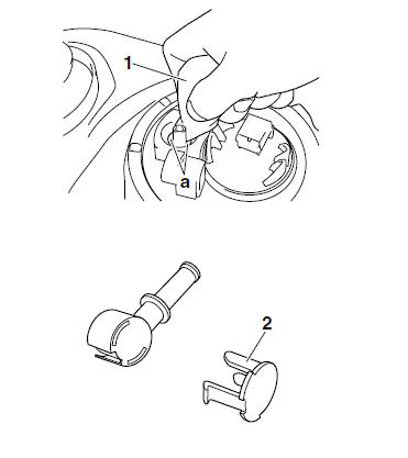 Installing the fuel hose