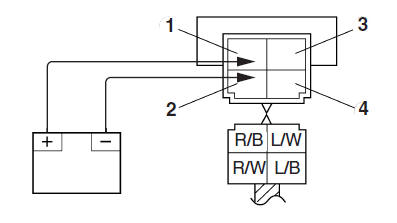 Starting circuit cut-off relay