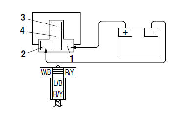 Headlight relay